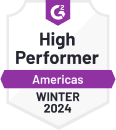 G2 High performer Americas winter 2024